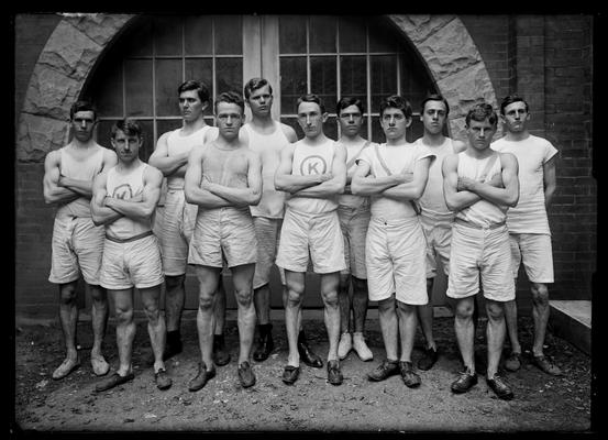 Track team 1908-1909