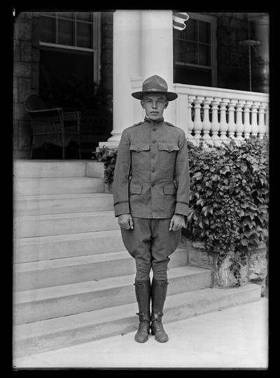 Soldier, World War I, Berryman neg