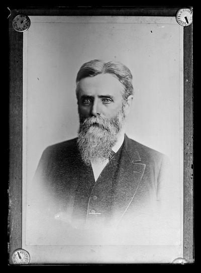 Portrait of a man with whiskers and mustache, copy