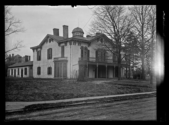 Large house, old, with central dome