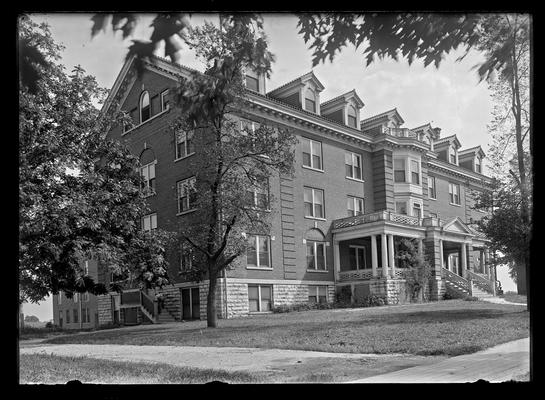 Eastern S.C. (State College?), Sullivan Hall, exterior side and front view