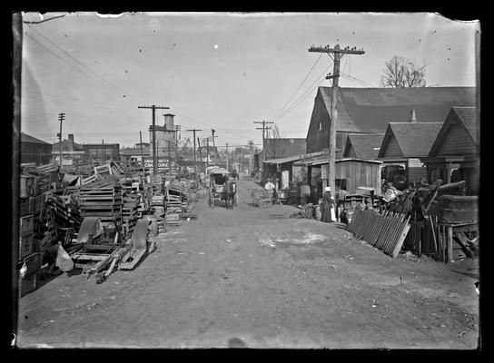 Lexington, City Engineers Office, street, des Cognets coal yard