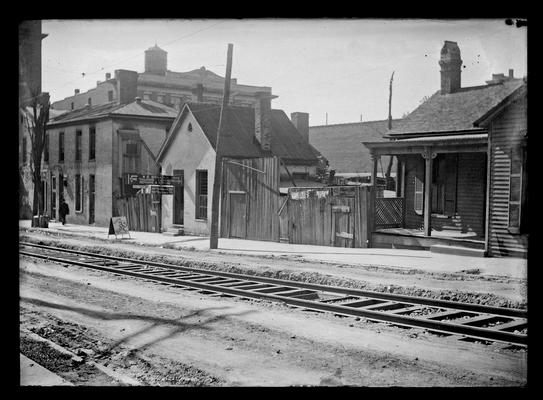 Lexington, City Engineers Office, railroad tracks, Broadus, fine tailoring