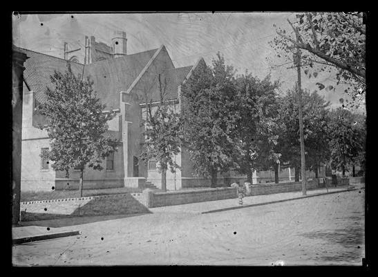 Lexington, City Engineers Office, tile roof, church