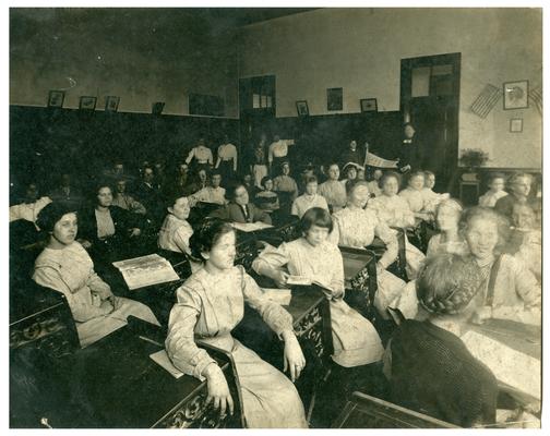 Picadome students seated at desks