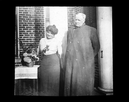 Mrs. Nannie Faulconer with the Reverend Mr. Moore, valued patron of Picadome