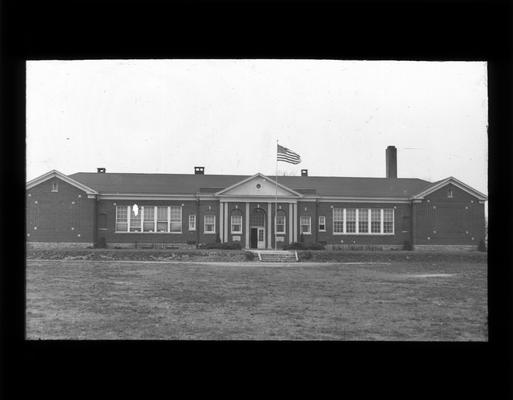 Exterior of Picadome High School, begun in 1924