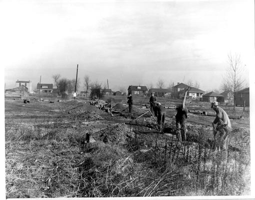 Section of city-wide sanitary sewer project, Worthington, KY