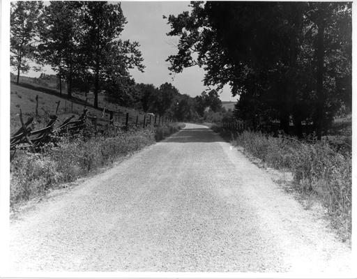 Section of improved East Union Road