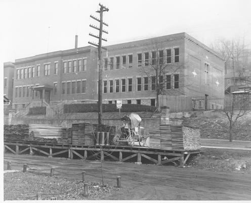 Brick addition to Jenkins Graded School, Jenkins, KY