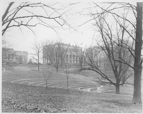 Outdoor amphitheater, Eastern State Teachers College