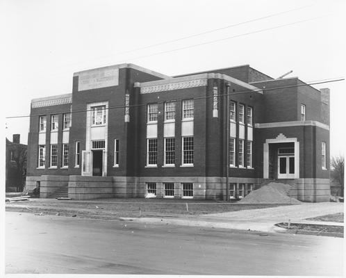 Library and auditorium, Franklin, KY