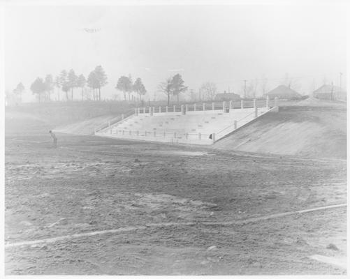 Concrete stadium, Clay, KY