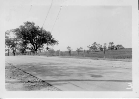 Woodford Street construction in Lawrenceburg, 1942