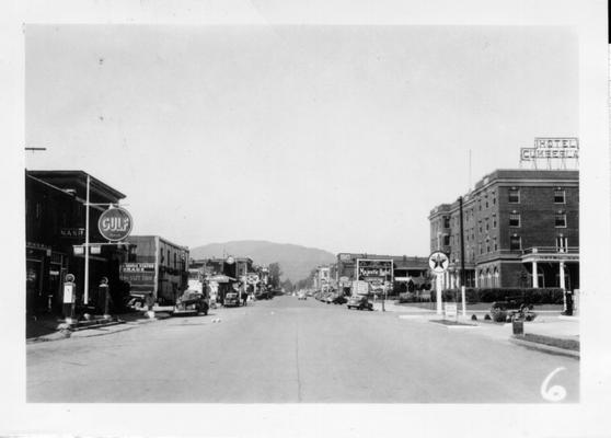 Main Street in Middlesboro, 1941