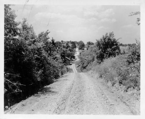 Beaver Road constructed by WPA
