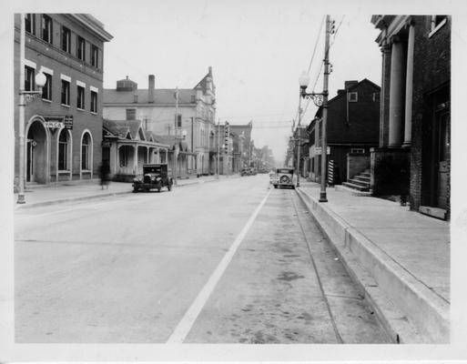 Main Street in Paris, Ky., constructed under Master Street Project