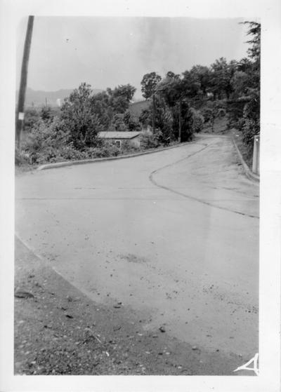 Concrete paving for Cemetery Road