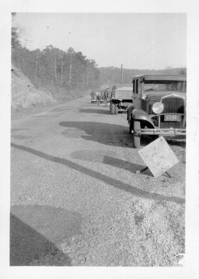 Cannonsburg Road constructed by WPA