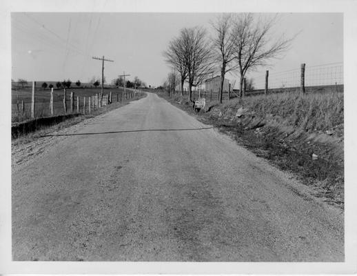 Mackville Road constructed by WPA, 1941