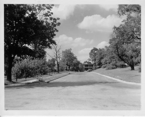 College Street, Danville, constructed by WPA, 1941