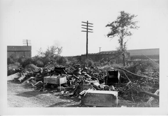 Danville Scrap Pile, September, 1942