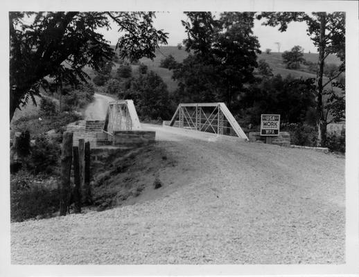 Bridge on Vermillion Road constructed by WPA