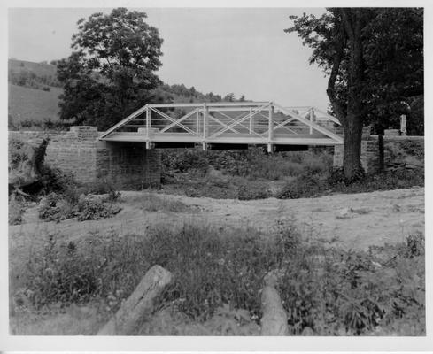 Bridge on Vermillion Road constructed by WPA