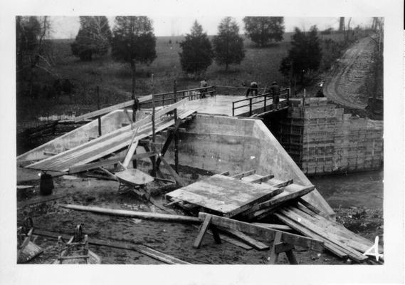 Bridge on Hebron Lane constructed by WPA Master Road Project