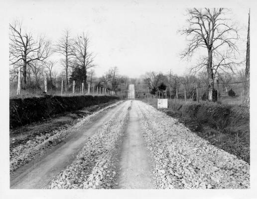 Hebron Lane constructed by WPA