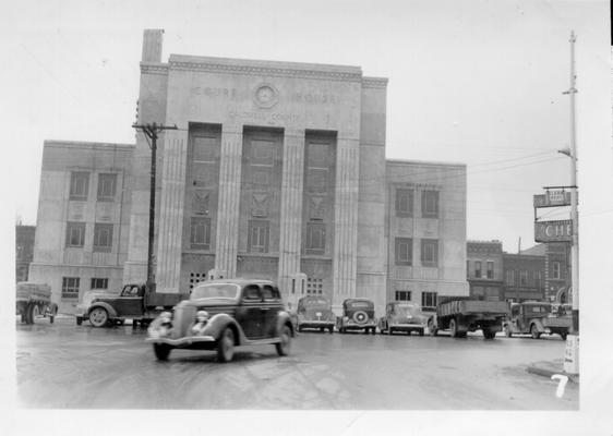 Princeton, KY. Courthouse after completion