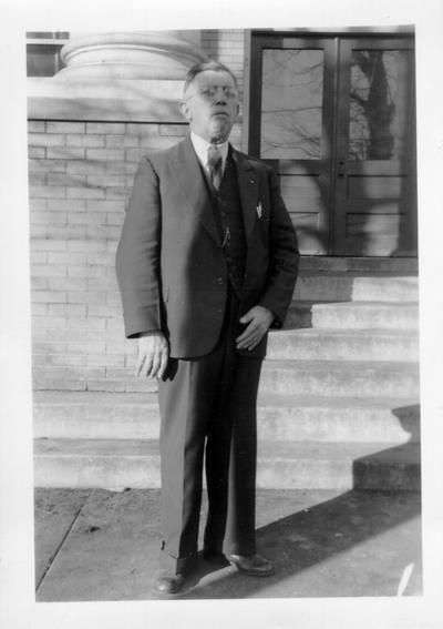 County Judge C.A. Hail, 1942