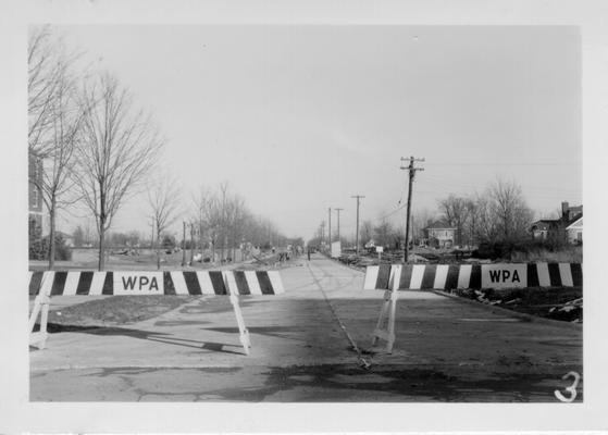College Blvd. In Murray, KY constructed by WPA