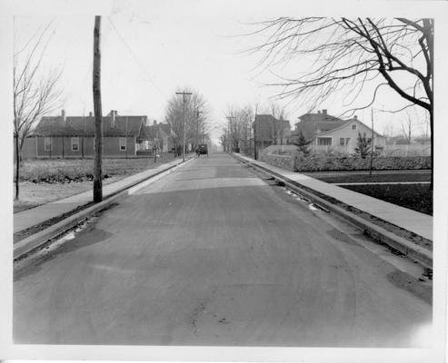 Street in Murray, KY constructed by WPA