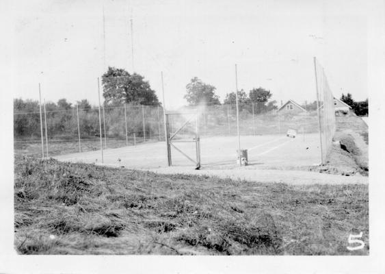 Ft. Thomas, KY tennis courts constructed by WPA