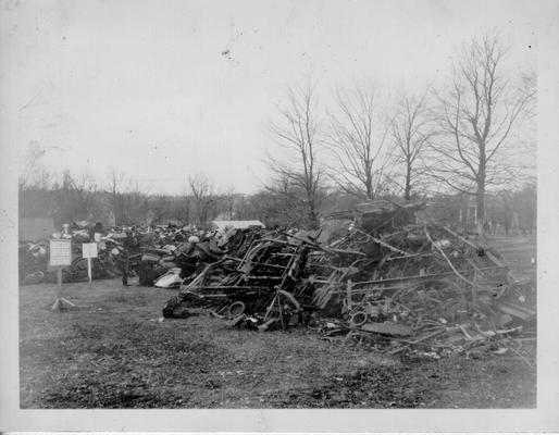 Bardwell, KY scrap pile, October 1942