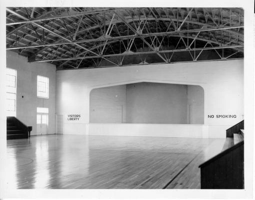 Interior of Liberty, KY Gymnasium