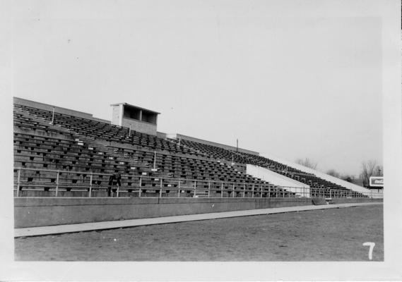 Hopkinsville Stadium (view from field looking at grandstand)