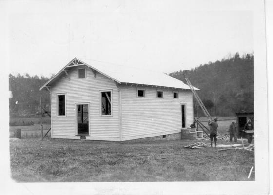 Valley School Constructed by WPA on a Master Project