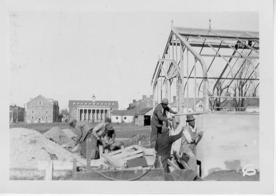 University of Kentucky Greenhouse constructed by WPA