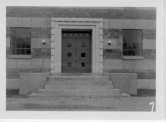 Lexington Armory Main Entrance