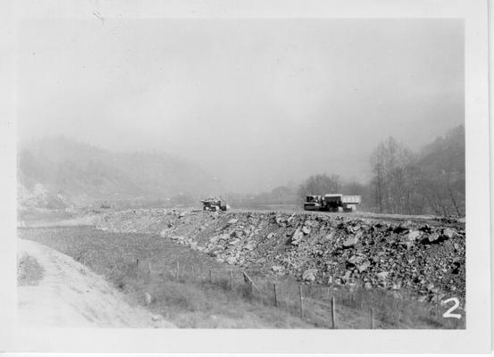 Building railroad in Floyd County 1941
