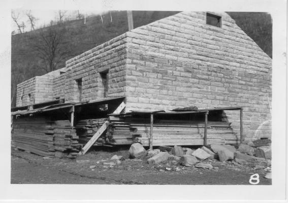 Water Gap School constructed by WPA