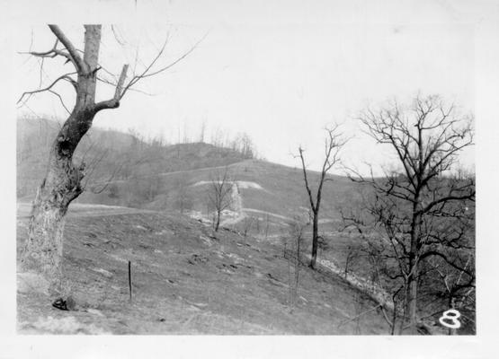 #2 Fairway is long curvy over ravine on right. #3 Fairway is bling hole 3 par. Harlan County Golf Course