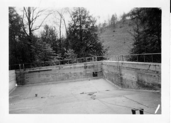 Swimming pool at Girls Recreation Center in Harlan