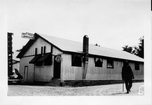 WPA Warehouse in New Castle, 1941