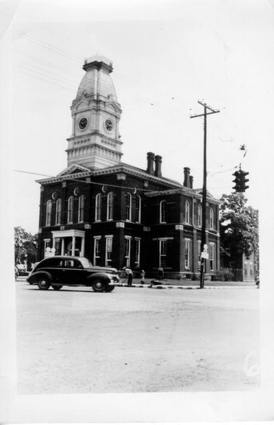 Henry County Courthouse in New Castle, 1942