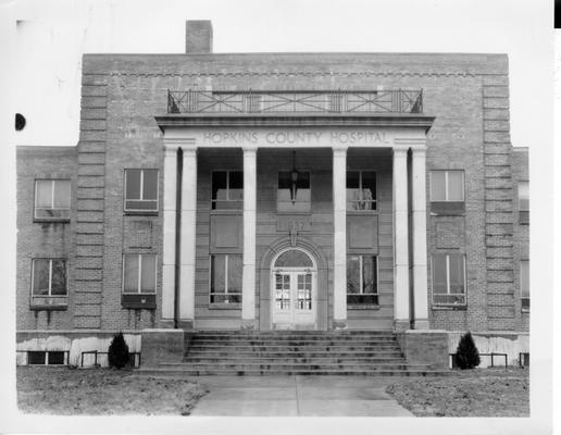 Hopkins County Hospital in Madisonville (front view)