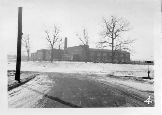 Madisonville High School (winter scene)