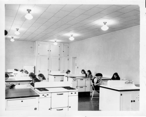 Home Economics Room at Madisonville High School